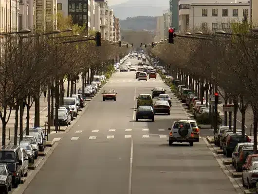 Boulevard dans le 7ème arrondissement de Lyon
